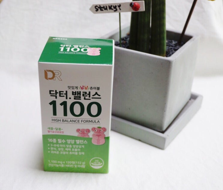  어린이 영양제:함소아 닥터밸런스 1100 편식하는 아이에게 추천!