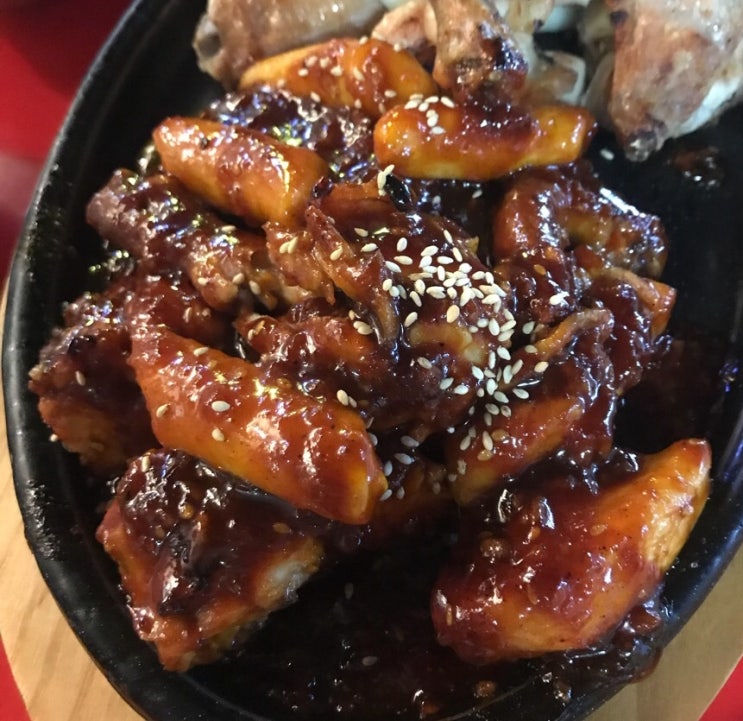  [강동구 천호동 숯불바베큐치킨 오가도바베큐치킨] 더 추워지기 전에 야장테이블 치맥 즐기기