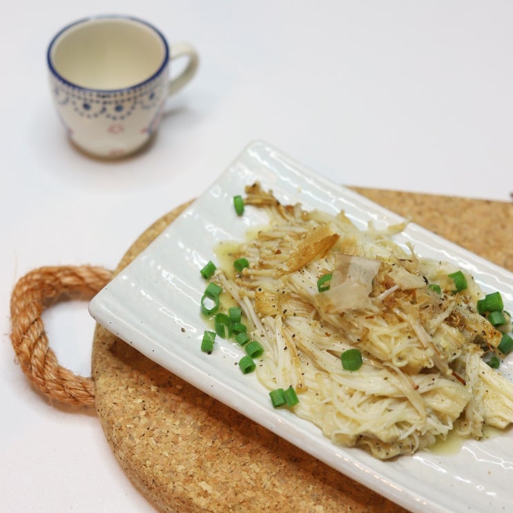  [맥주안주]향긋한 팽이버섯 요리 버터구이