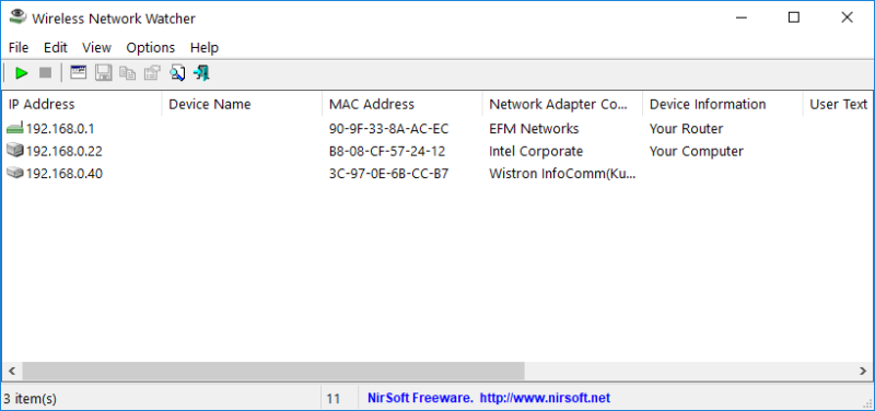 Wifi 환경에서 IP를 확인할 수 있는 Windows 프로그램 "Wireless Network Watcher" : 네이버 블로그