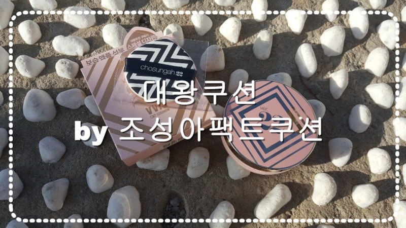 조성아 팩트 대왕쿠션 써보니 커버력과촉촉함 두개다해결
