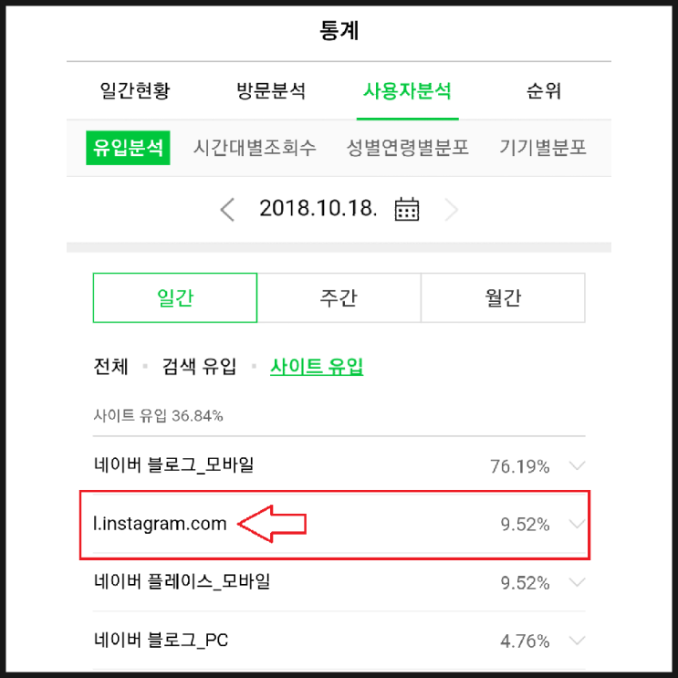  인스타그램 시작 / 맞팔환영 / 블로그 유입경로 증가