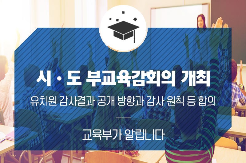 유치원 감사결과 등을 위한 시·도 부교육감회의 개최 : 네이버 블로그