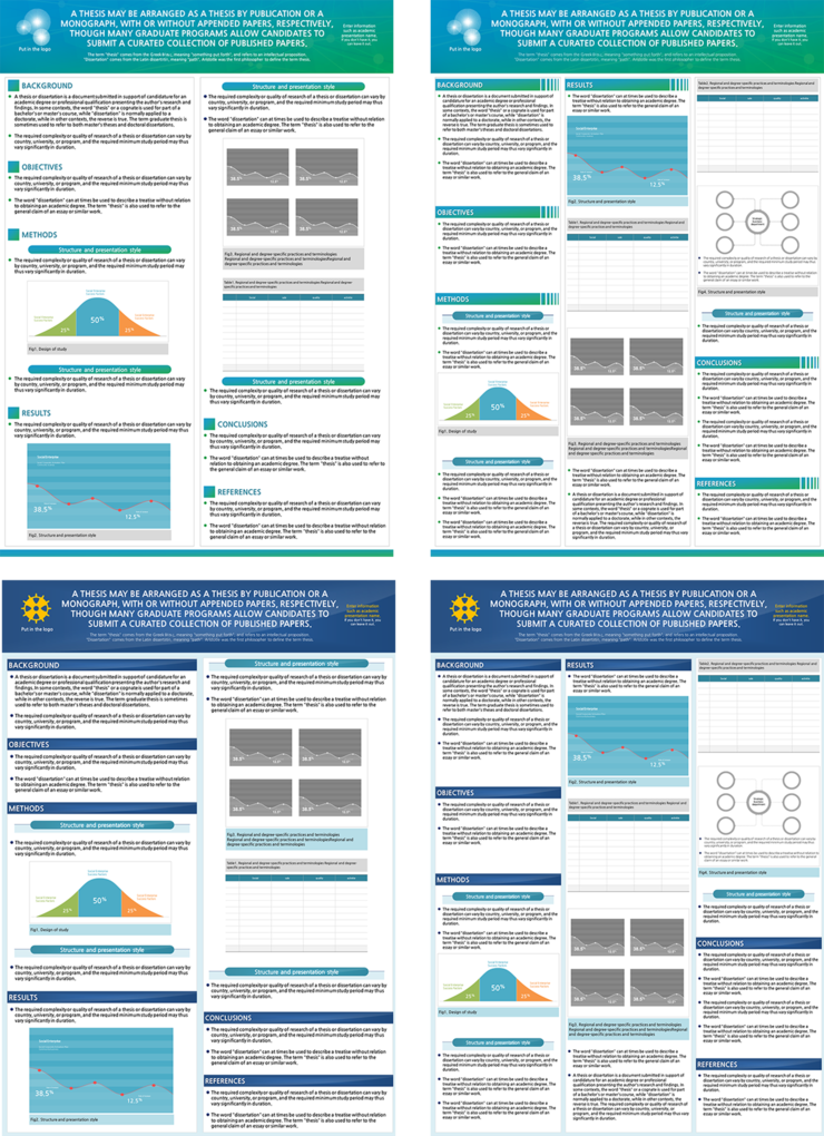  논문 포스터ppt 템플릿, 학회 포스터 PPT, 의학 포스터 템플릿