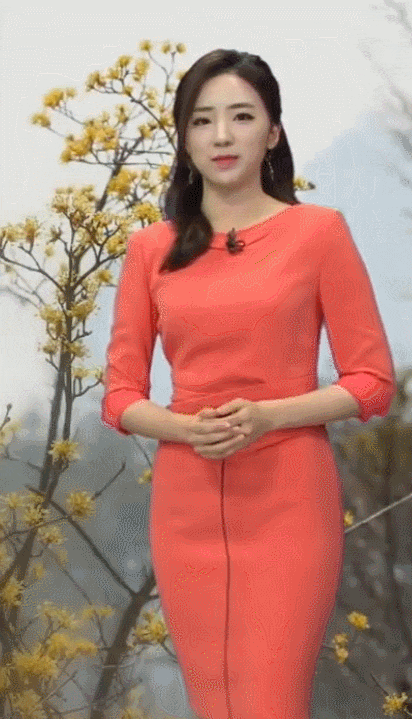배혜지 기상캐스터 오늘도 미모열일 하네요~