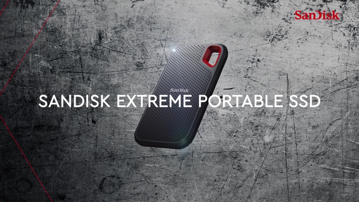 외장하드추천 포터블SSD SanDisk Extreme Portable SSD 손스타가 반할만 하다