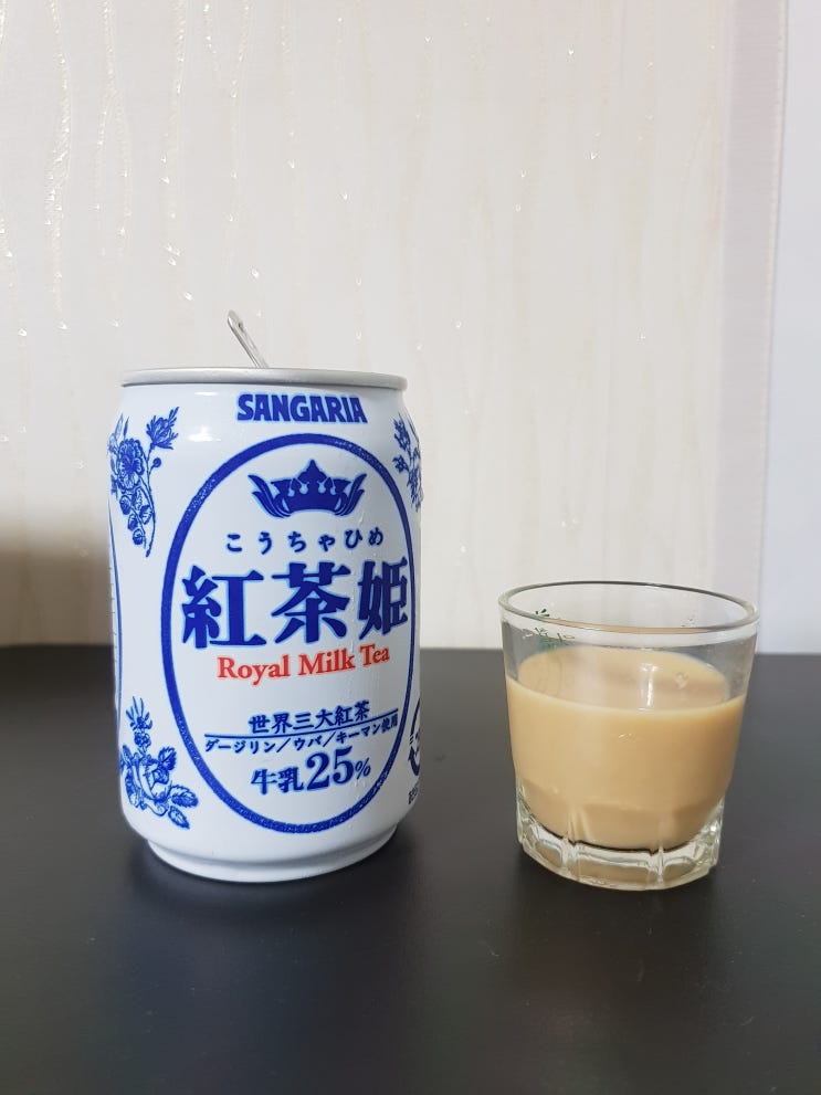  마켓컬리 산가리아 - 진하고 깔끔한 홍차히메 로열 밀크티