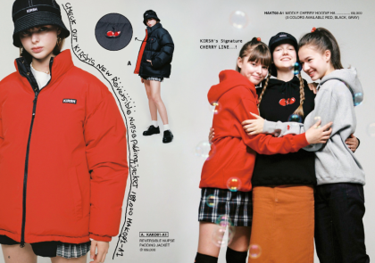 KIRSH] CHERRY LONG PADDING 24% SALE (스타일쉐어) _키르시