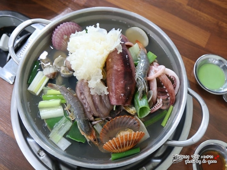  청주 칼국수 맛집 비파해물칼국수