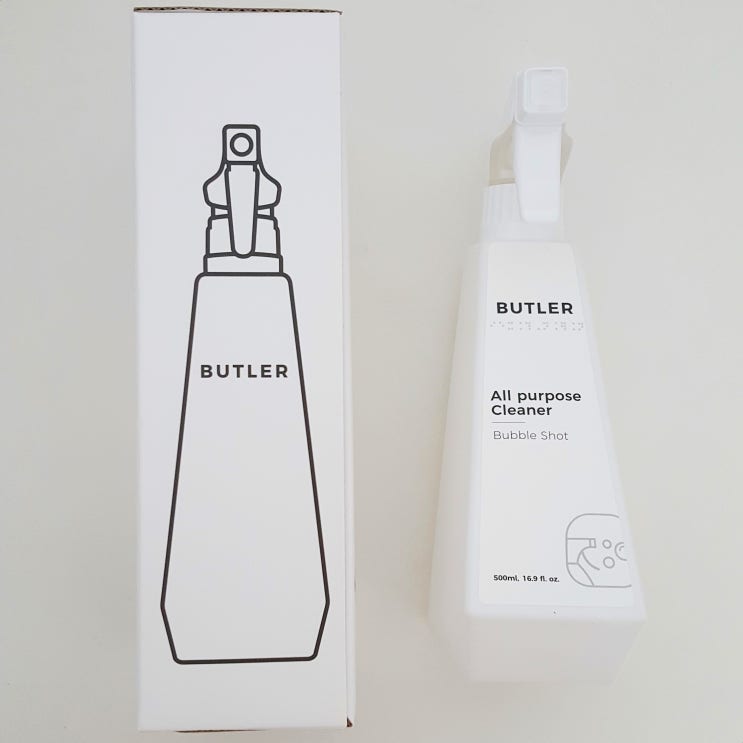  기름때제거 찌든때제거에 탁월한 친환경 다목적 세정제 버틀러 버블샷