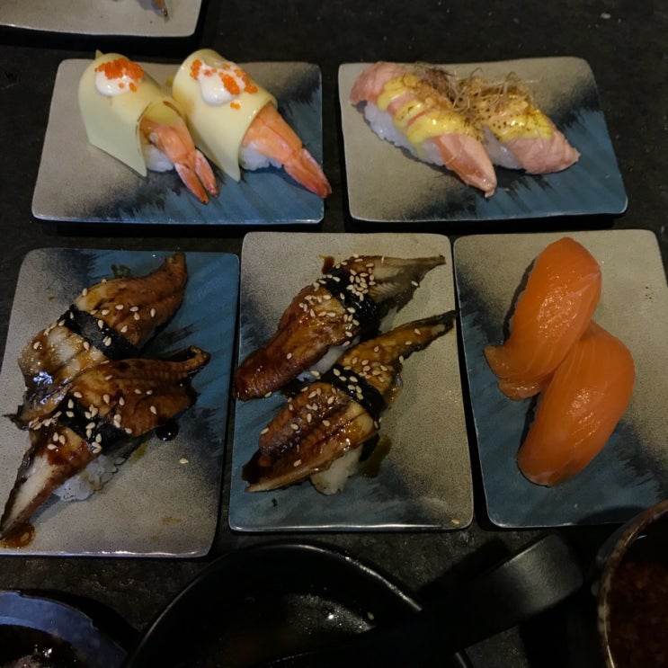  181018-181019 중경우전대학 교환학생 일기 D+40,41 난핑 南坪 초밥 桃太郎の屋 +스타벅스+맨날가는샤오카오편