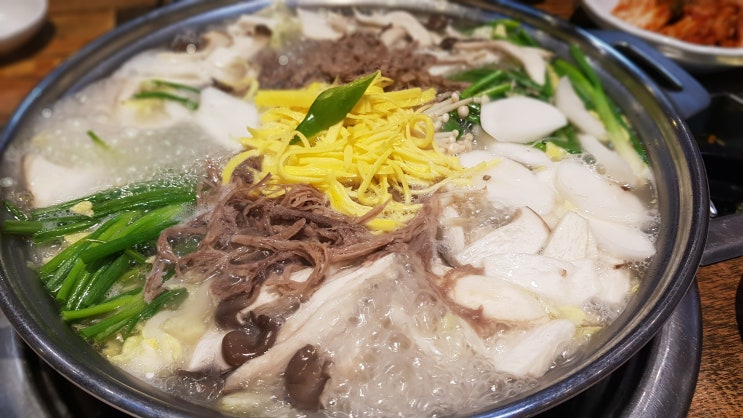  김포맛집 락원 황해도이북만두 장기동 손만두전골