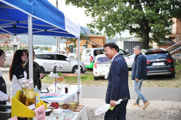  울주 관광  어수선마켓 군민과 소통에 앞장서는 이선호 울주군수님