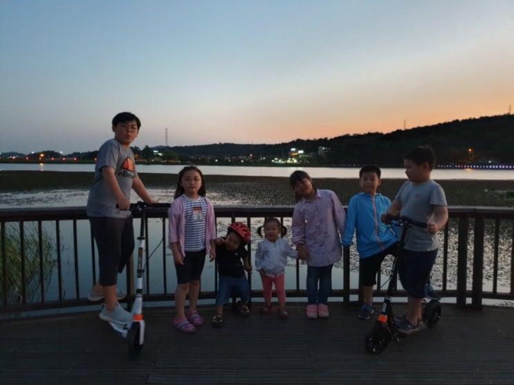 교회형들 가족과 융건릉 산책