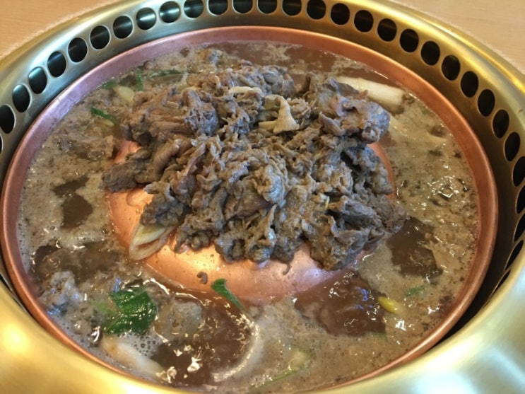  한일관 압구정점 등심불고기구이 상차림
