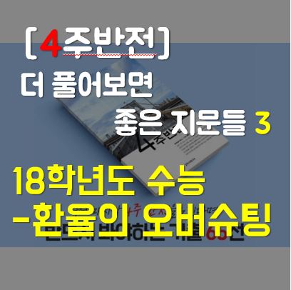  [4주반전] 더 풀어보면 좋은 지문들 3 : 환율의 오버슈팅