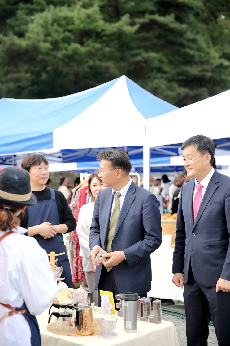  울산 청년창업 CEO 이선호 울주군수님도 오셨던 어수선마켓