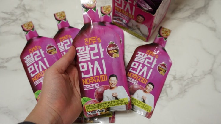 정찬우 꽐라만시 소주 패션후르츠 신상맛 후기