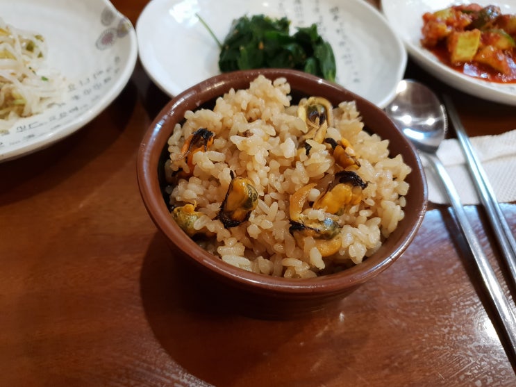  [서울 삼청동 맛집] 청수정(홍합밥정식)