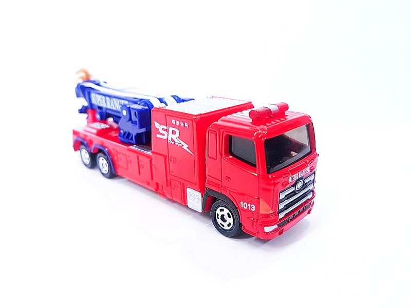 Camion De Pompiers Tomica Long Type No.132 - Yokohama City Fire Bureau - Neuf En Boîte Non Ouverte (1:32)