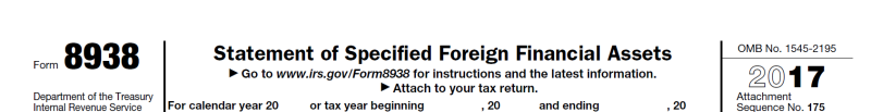 [미국 세금보고] FATCA (Form 8938) : 네이버 블로그
