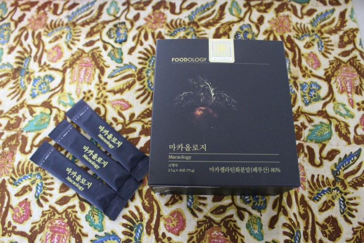 푸드올로지) 매일아침, 마카올로지 한포로 피로회복하고 활력채우기