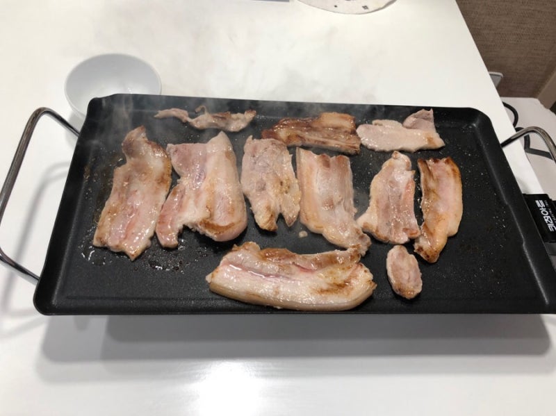 키친아트 전기그릴 싼맛에 구매해봤어요 ㅎㅎ