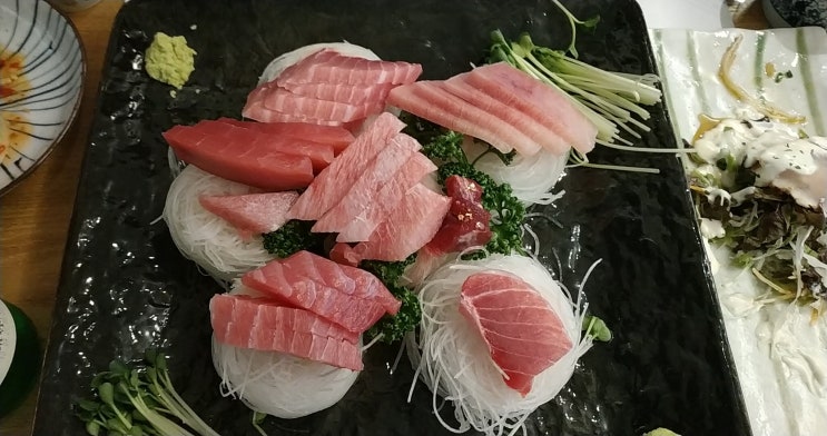  종로 참치공방 을지로점 후기 - 제 입에는 별로네요... 하나골뱅이 북어구이는 좋아요~