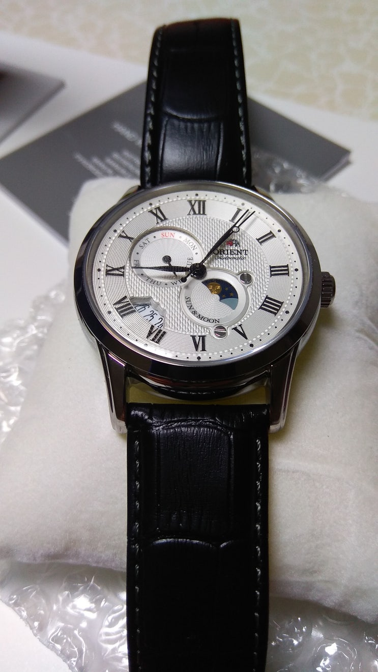  오리엔트 시계 추천+리뷰 오리엔트 썬앤문 v3 Orient Men's Sun and Moon Version 3 FAK00002S0