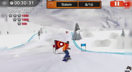 스노우보드 게임 [snowboard king]