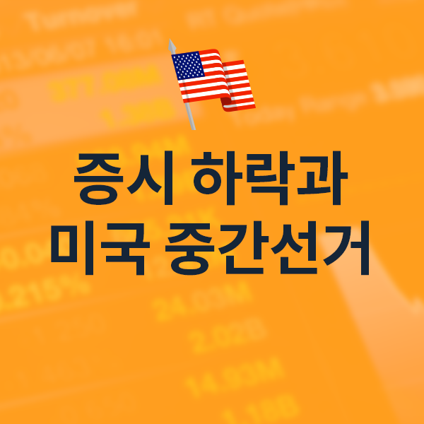  증시 하락과 미국 중간선거