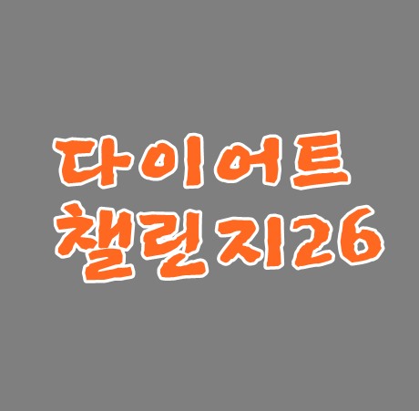 다이어트챌린지25 간단한 부종빼는 스트레칭으로 마무리 했어요