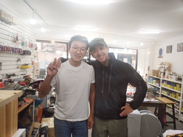  플라이투더스카이의 브라이언님이 레이징제이제이를 찾아주셨어요!!!