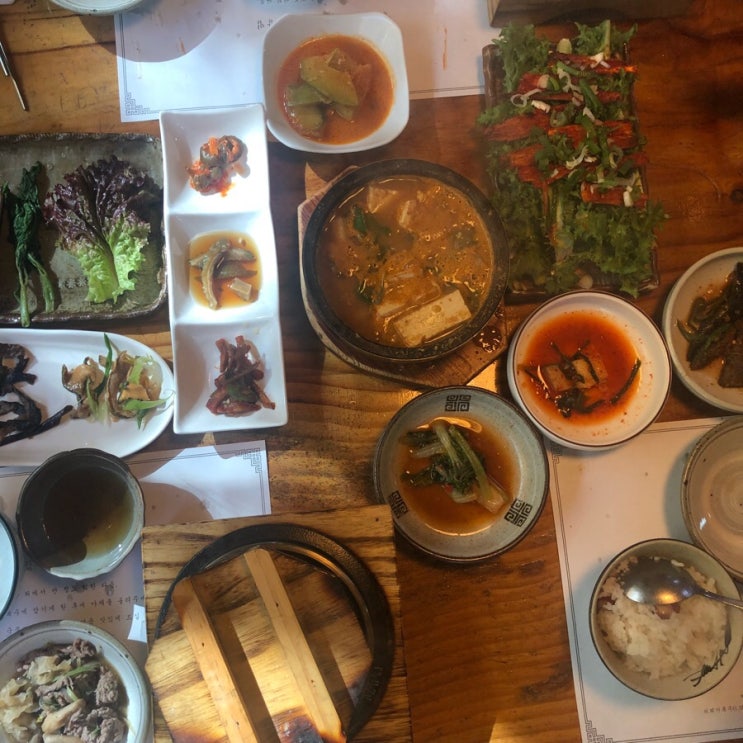  경기광주 퇴촌 토속음식 맛집 <쇠뫼기>