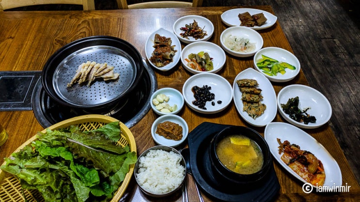 순천 보쌈 맛집, 1인분 수육이 가능한 백반집