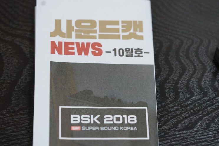  2018 BSK 행사 및 사운드캣 정보