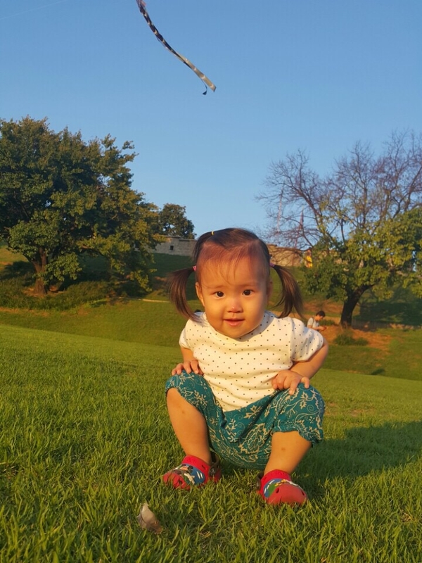  친할아버지랑 수원 창룡문 나들이