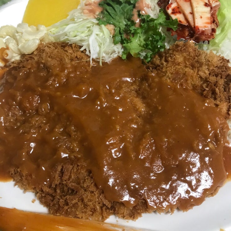  [강동구 길동 돈가스정식 돈가스 배달 맛집 LA돈까스] 오랜만에 느낀 옛날돈가스 부먹 수프에 찍먹