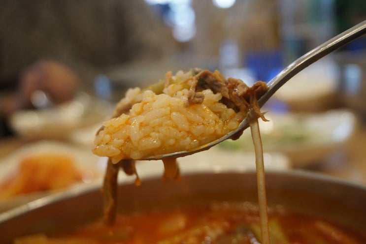  분당 정자동 맛집, 육개장과 만두국이 생각나는 계절엔  - 육대장