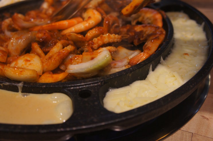  마곡나루역 맛집 미소쭈꾸미 : 쭈꾸미와 치즈 콘버터의 환상의 조합