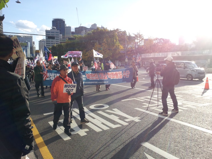  문재인 탄핵 집회(10월27일)