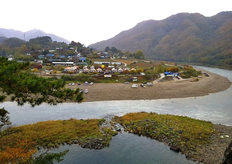 [차박캠핑] 충주 수주팔봉에서 가을 차박캠핑