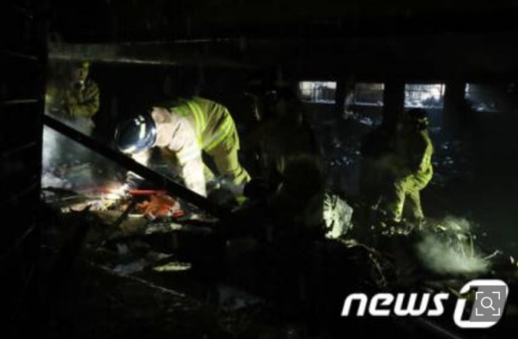 강원 홍천 빌라서 불..3세 아이 연기흡입·4명 대피