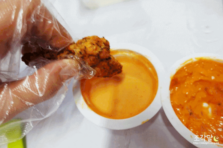  굽네 치킨 고추바사삭 & 파채, 역시 치느님은 맥주와 함께