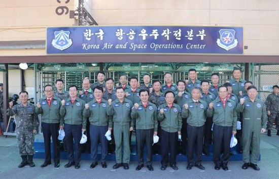 10월 25일, 공군작전사령부 및 국군체육부대 현장점검 참석