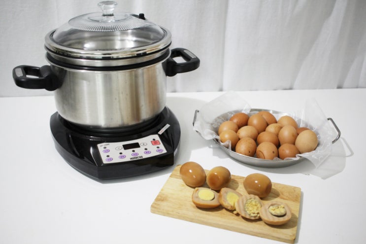 만능요리기 송도순 홈쿠 사용방법 구운 계란 만들기