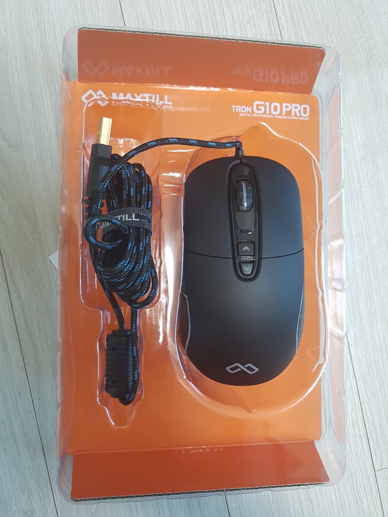 맥스틸 가성비 마우스 TRON G10 PRO UV 매트 무광 코팅 : 네이버 블로그