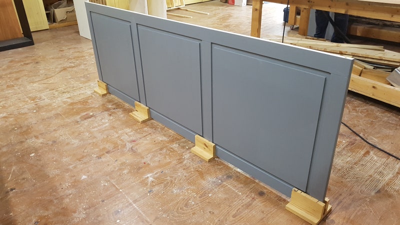 [청주가구제작] 청주법당/ 통원목 및 장식품 진열 수납장 맞춤제작 17