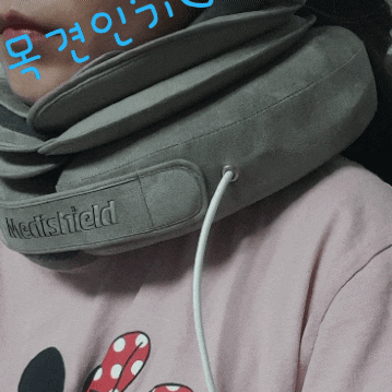  '메디쉴드 목견인기' 지름신 강림후 한달사용 후기랍니다~^0^