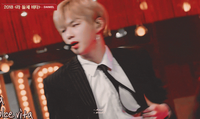  강다니엘 라돌체비타 ㅠㅠ 흐에엥